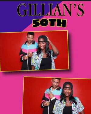 Taja V. Simpson Instagram - A TIME WAS HAD celebrating @iamgillianwhite birthday!!!! It was a 90s /House Party theme and it was so fun!  #iykyk

They thought of everything and the decor was on point!  I love cementing my friends! Here’s to 50 more!!