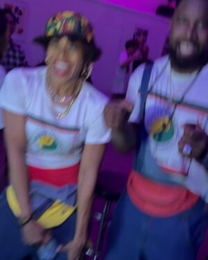 Taja V. Simpson Instagram - A TIME WAS HAD celebrating @iamgillianwhite birthday!!!! It was a 90s /House Party theme and it was so fun!  #iykyk

They thought of everything and the decor was on point!  I love cementing my friends! Here’s to 50 more!!