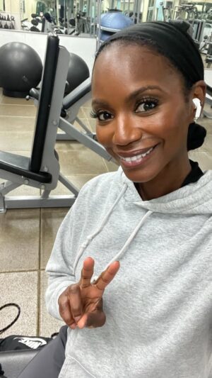 Taja V. Simpson Instagram - It’s Friday at 8 PM, and I’m putting in the work! 💪🏾🔥 Success doesn’t wait for convenience—it rewards consistency. No excuses, just results. Whatever your goal is, show up for it, no matter what! 👊🏾✨ #Dedication #NoDaysOff #StayCommitted #tajavsimpson 

Y’all with me?
