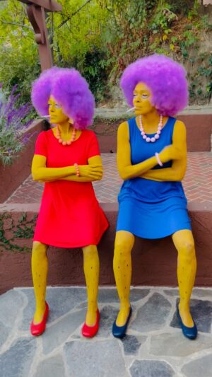 Tamara Taylor Instagram - PATTY & SELMA 🏴‍☠️ @iamcreesummer @tracyraffelsonmakeup