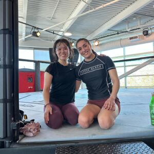 Tatiana Suarez Instagram - Another great week of training. Thank you Xiaoya for being a great training partner. 🙏 

#mma #wmma #ufc