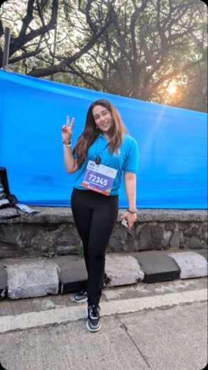 Tejaswini Lonari Instagram - Honoured to participate in the Champions for Disability event by Nina Foundation at the Tata Marathon today. Meeting such dedicated, determined, and enthusiastic souls was truly inspiring. It’s a reminder that no obstacle is too big when the will to succeed is unstoppable. 💪✨

‘The only limits we have are the ones we place on ourselves.’ 🏃‍♀️ #TataMarathon #ChampionsForDisability #Inspiration #Unstoppable”