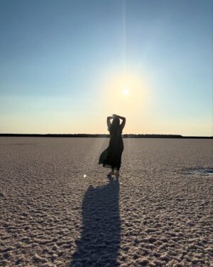 Tejaswini Lonari Instagram - Drifting through the void, where the horizon is a mirage and time dissolves into echoes. A dream? A memory? Or just the abyss calling me home…
#vibes #rannofkutch
