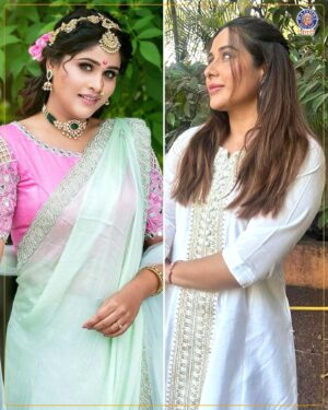 Tejaswini Lonari Instagram - नवरात्रीचा पाचवा दिवस, रंग पांढरा!🤍

#rajshrimarathi #navratrispecial #navratri2024 #navratri