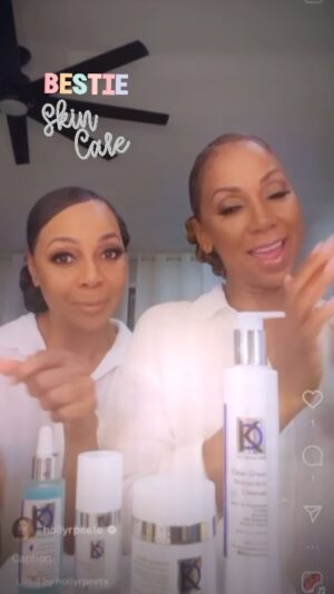 Terry Ellis Instagram - Nighty Night!!
 #bestiesforlife 👧🏽👧🏽🧼 @beautybydrkay 🥰
