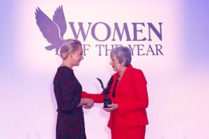 Theresa May Instagram - It was an honour to present @yulia_navalnaya with a @womenofyear Award. She is a symbol of resilience and courage, advocating for justice and reform in Russia after her husband’s death at the hands of President Putin’s regime.
