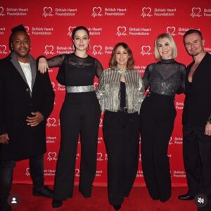 Tina Barrett Instagram - What a wonderful evening at the @the_bhf  #awards last night thank you for having us #bhf @sclub ❤️