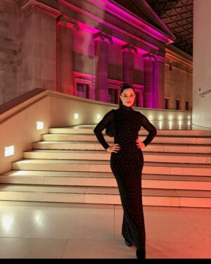 Tina Barrett Instagram - #aboutlastnight So much fun at #thedevilwearsprada #musical amazing show @pradawestend @dominiontheatre ✨ 💄👠🩷💋