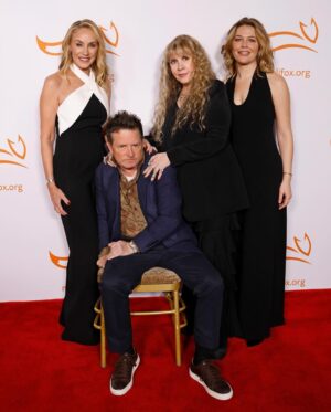 Tracy Pollan Instagram - Another amazing gala celebrating the friends and supporters of the @michaeljfoxorg. It was an epic night of music and comedy, featuring my own personal favorites, headliner Stevie Nicks and special guest Maggie Rogers. Check out my story for all the great photos and videos from the event