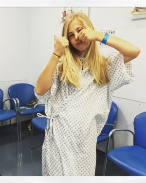 Ulrika Jonsson Instagram - My beautiful Bo Eva Coeur. 
Today you’re 24 which is a miracle on so many levels.
You’re a whirlwind; a gritty, determined, ambitious and crazy prawn.
You rarely pause for breath. You’re not light on your feet; a powerhouse to be reckoned with. A bulldozer. Nothing stands in your way and you’re prone to the odd diva flourish and  no one should be near you when you’re hangry.
But you’re caring and consistent.
I’m excited for your future. 
As long as you remember to stop and smell the roses from time to time.
Love you, Bobilitis.
Mamma xxx

#chd
#chdwarrior