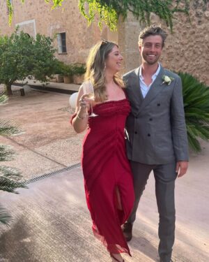 Ulrika Jonsson Instagram - 30 glorious years of you, my darling firstborn.
You did take your time exiting my punani - I can only assume you liked a womb of your own.
There aren’t enough words to express how wonderful I think you are. Nuts, crackers and a good dose of ‘elf and safety about you.
You were rarely - if at all - naughty as a child, if we discount the time you (nearly) set fire to Singapore airport; the Sudocrem incident; the time you insisted I stapled your butt and not forgetting your love of dressing up in my underwear.
That aside, you’ve always been a kind, empathetic, loving boy.
Etched forever in my mind is the time when your ‘girlfriend’ at pre-school hadn’t sat next to you one day and you cried, in silence, all the way home. Then, as we arrived home, you turned to me and said: “Mummy, I’m going to win her back”.
And you’ve walked that path since, with your Lils by your side.
I love my time with you. I’m grateful for your unrelenting support - especially with my sobriety.
You’re a caring brother and a formidable son.
Quite simply put: You’re the best. And you are loved.
@camerontrnbull