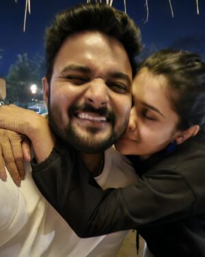 Vaishnavi Kalyankar Instagram - Happy birthday बायको ❤️ 

खूप खूप प्रेम . 

बाकी तर तुला माहितीच आहे 

@vaishnavi.kalyankar.96