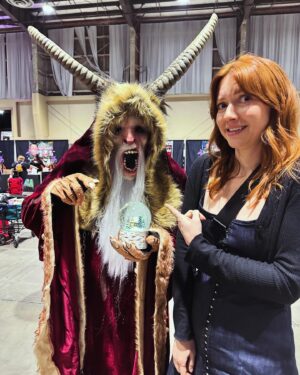 Valorie Curry Instagram - Thank you to everyone who came out and made @spookalafl such a blast! I just loved meeting you all and seeing your creativity and enthusiasm on display. And I got my gator, in the end. Stay spooky!