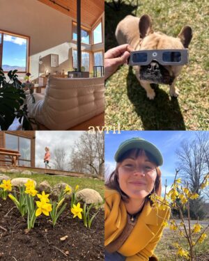 Vanessa Pilon Instagram - Trouver la beauté dans le rude. 
Ralentir pour remarquer les teintes plus subtiles.
Toucher le grandiose du bout des doigts.
Arroser le sol de nos larmes et y voir des fleurs pousser. 

Merci 2024. 🌷
