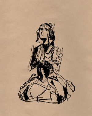 Victoria Ying Instagram - Life drawing with @sketchxsketkh featuring @rachelstinger and @olivia_c_schultz 

So good to be in person and meeting new people 

I know what I said about Meta, but I want to stay and support community. I’ll make sure never to click an ad!!