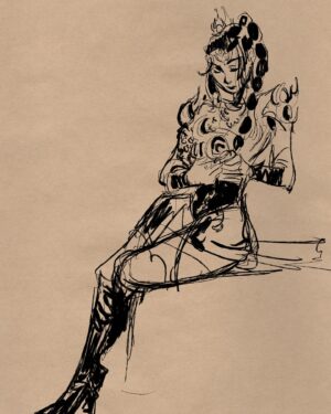Victoria Ying Instagram - Life drawing with @sketchxsketkh featuring @rachelstinger and @olivia_c_schultz 

So good to be in person and meeting new people 

I know what I said about Meta, but I want to stay and support community. I’ll make sure never to click an ad!!