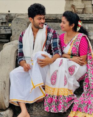 Vishnu Priya Instagram - I’ll love you to infinity and beyond @siddhardhvarma_official ♥️♥️🧿 
Wishing the best man in the world a very happy birthday 🥳 🤍🤗🫂 
.
.
#birthday #unseen #pictures #wishes #birthdayboy #husband #love #couple #couplegoals #thankyou #blessed #loveyouall