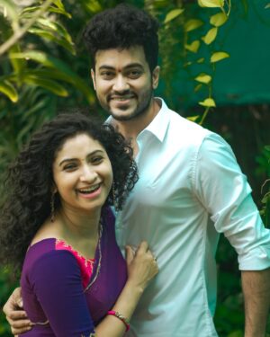 Vishnu Priya Instagram - I’ll love you to infinity and beyond @siddhardhvarma_official ♥️♥️🧿 
Wishing the best man in the world a very happy birthday 🥳 🤍🤗🫂 
.
.
#birthday #unseen #pictures #wishes #birthdayboy #husband #love #couple #couplegoals #thankyou #blessed #loveyouall
