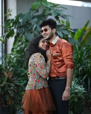 Vishnu Priya Instagram - I’ll love you to infinity and beyond @siddhardhvarma_official ♥️♥️🧿 
Wishing the best man in the world a very happy birthday 🥳 🤍🤗🫂 
.
.
#birthday #unseen #pictures #wishes #birthdayboy #husband #love #couple #couplegoals #thankyou #blessed #loveyouall