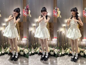 Wenny Lin Instagram - 尾牙木的工作碎片🧩（努力紀錄自己像女生的樣子）

謝謝各大公司們的照顧！我感恩惜福🤍🤍🤍
期待今年也能再相見ㄛ✨
也希望未來能和更多優秀的企業夥伴們一起玩，一起喊加碼（？）