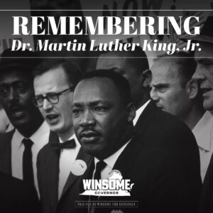 Winsome Earle-Sears Instagram - Dr. King's message is as profound and meaningful today as it was during his years of activism. We celebrate him and the spirit of his vision of a united America - now and forever.