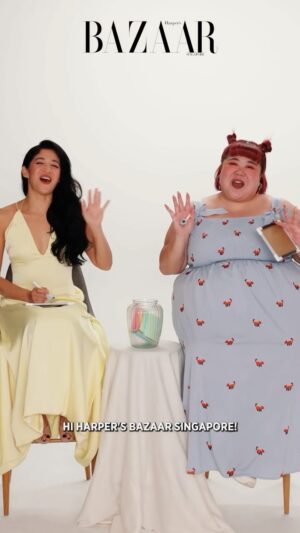 Xixi Lim Instagram - Can you draw someone by memory?✍️

@Munahbagharib and @xixilimofficial may be guessing who’s a good or bad singer on their mystery game show “I Can See Your Voice”, but are they able to draw and guess famous singers?🎙️ Watch as we play a little game of ‘Guess The Singer’ with them!

 For the full video and interview with the dynamic duo, head over to the #linkinbio🔗
.
.
.
#harpersbazaarsg #ICanSeeYourVoice #MunahBagharib #XixiLim #IAmXixi #sgactors