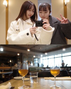 mako Instagram - 金時計で待ち合わせするの憧れだった、叶った😀🕰️🥨🍽️✨
お互い丁度タイプロ見てて誰推しかでひとしきり盛り上がりました🧚
たのしいたのしいランチタイム。今年も頑張れそ〜！