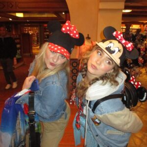 AJ Michalka Instagram - Throwback to the very first week of January, us being kids at @disneyland ♥️
