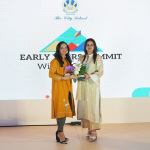 Aamina Sheikh Instagram - Early Years Summit 2025
'Winds of Change' 

My objective was to demonstrate an interactive storytelling session with a group of children. A technique i use, that works like magic, is turning the spotlight on the child or children listening, luring them into the story with fun antics, asking questions so they feel and emote what the characters of the story are experiencing. 

The book i chose to reenact is my own children's hot favorite, 'The Day The Crayons Called It Quits'. In this wonderfully crafted narrative, a set of crayons write very expressive letters to their young owner, Duncon. They express weariness, grief, anger, concern, happiness, anxiety, enthusiasm, love and a whole range of emotions with belly tickling wit and humor. As i opened each page of the letters, the voice of the crayons became that of the children -- their empathy for the crayons heightened, and they heard their own voices heard. This with a receptive audience of academics, the hall came alive with imagination, curiosity, life lessons and laughs! 
It was pure joy for us all ! 
.
.
'The Day The Crayons Quit'
Written by Drew Daywalt
Illustrated by Oliver Jeffers
.
.
Thank you @tcssro for the opportunity and a day well spent!
.
.
.
Styled by @alayah_by_aniqah
Wearing @malihastudio
Hair & Makeup @ikramgoharofficial