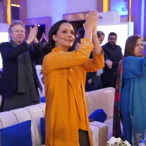Aamina Sheikh Instagram - Early Years Summit 2025
'Winds of Change' 

My objective was to demonstrate an interactive storytelling session with a group of children. A technique i use, that works like magic, is turning the spotlight on the child or children listening, luring them into the story with fun antics, asking questions so they feel and emote what the characters of the story are experiencing. 

The book i chose to reenact is my own children's hot favorite, 'The Day The Crayons Called It Quits'. In this wonderfully crafted narrative, a set of crayons write very expressive letters to their young owner, Duncon. They express weariness, grief, anger, concern, happiness, anxiety, enthusiasm, love and a whole range of emotions with belly tickling wit and humor. As i opened each page of the letters, the voice of the crayons became that of the children -- their empathy for the crayons heightened, and they heard their own voices heard. This with a receptive audience of academics, the hall came alive with imagination, curiosity, life lessons and laughs! 
It was pure joy for us all ! 
.
.
'The Day The Crayons Quit'
Written by Drew Daywalt
Illustrated by Oliver Jeffers
.
.
Thank you @tcssro for the opportunity and a day well spent!
.
.
.
Styled by @alayah_by_aniqah
Wearing @malihastudio
Hair & Makeup @ikramgoharofficial