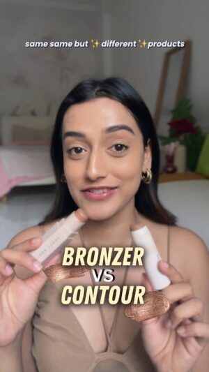 Aashi Adani Instagram - Same same but ✨different✨ products: Bronzer vs Contour

I used to think I could just slap one on and call it a day… till I actually learned the difference (and it changed my base game).

So here’s a quick breakdown - what each one does, how to apply them, and why both deserve a spot in your kit! 

Should I do more makeup explainers like this?

If yes, tell me what you want me to break down next - foundation types, blush placement, anything at all 👇🏼

And send it to your bestie who needs to know the difference 👀

[makeup tips, beauty basics, contour hack, makeup tutorial, beginner beauty, glam tips, bronzing vs contouring, makeup hacks]