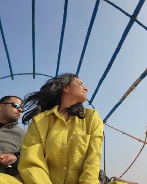 Aastha Chaudhary Instagram - Kuch aisa raha hamara kumbh .
Some journeys change you forever. Kumbh was one of them. 12 days, multiple dips at sangam and moments that felt like eternity. In the chaos of Kumbh, I found a rare kind of peace.
From the first holy dip to the last golden sunrise—Kumbh was a journey of faith, energy, and something beyond words.....😇
Har Har Mahadev 🙏
#gratitude #blessed #mahakumbh