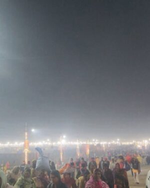 Aastha Chaudhary Instagram - Kuch aisa raha hamara kumbh .
Some journeys change you forever. Kumbh was one of them. 12 days, multiple dips at sangam and moments that felt like eternity. In the chaos of Kumbh, I found a rare kind of peace.
From the first holy dip to the last golden sunrise—Kumbh was a journey of faith, energy, and something beyond words.....😇
Har Har Mahadev 🙏
#gratitude #blessed #mahakumbh