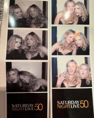 Abby Elliott Instagram - 50 years🌟such a privilege to be back at 8h to witness this very very special night. I’m forever grateful to Lorne for giving me my start and the lifelong friends I made there @nbcsnl #snl50