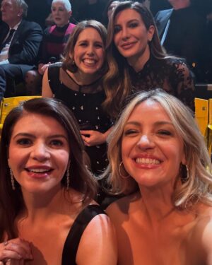 Abby Elliott Instagram - 50 years🌟such a privilege to be back at 8h to witness this very very special night. I’m forever grateful to Lorne for giving me my start and the lifelong friends I made there @nbcsnl #snl50