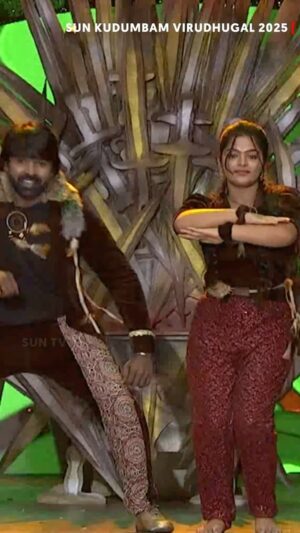 Abi Nakshathra Instagram - Kaavalaa 😍

#SunTV #SKV2025 #SunKudumbamViruthugal2025 #SunReels #SunDigital