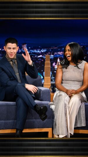 Adrienne Warren Instagram - @adriennelwarren auditioned for Camp Rock before co-starring with @nickjonas in The Last Five Years on Broadway 🎸 #FallonTonight