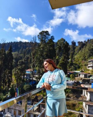 Adrija Ghoshal Instagram - A day at @hotelmahakala in Lava, Kalimpong 😍