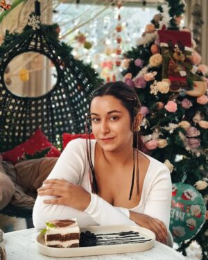 Adrija Ghoshal Instagram - Felt cute🤍
