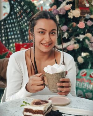 Adrija Ghoshal Instagram - Felt cute🤍