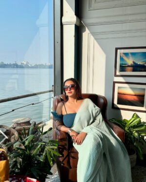 Adrija Ghoshal Instagram - The glow winter sun gives 😍