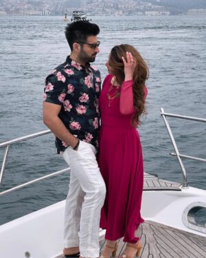 Aiman Khan Instagram - Together forever ♥️💋 
@muneeb_butt
