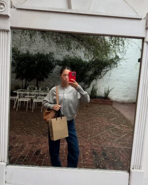 Aimee Song Instagram - I can’t believe February is over already! Did the most during the shortest month! So many exciting things happening in March!!!!!! 🥰❤️

1. 6 months with Milo
2. 6. & 7. Did salmon sperm facial spaced 4 weeks apart at @contrapposto, the most beautiful clinic ever
3. Teo and I in matching pink socks 
4. This @dior bag 😍
5. After our 6 month check up with Milo
7. Cy Twombly aka Cy Teombly hard at work
8. & 9. Sneak peek of my @luluandgeorgia pieces launching in March! OMG!
10. Last ones to leave a party
11. After tennis with @sunset_tennisclub 
12. New @amiyaco shirts launching in March, made in Italy
13. @amiyaco sweater and scarf, back in stock 
14. Favorite @chanelofficial loafers also comes in a sling back 
16. Celebrating Teo’s bday