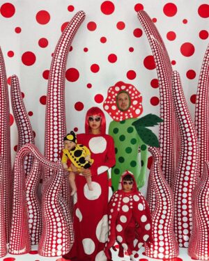 Aimee Song Instagram - Yayoi Kusama and her creations for Halloween 2024 🎃