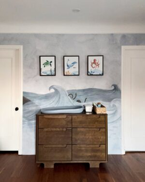 Aimee Song Instagram - Originally, this was Jacopo’s office but now it’s Teo’s room. Right before Milo was born we moved Teo out of his nursery and transformed this room to get Teo excited about switching rooms. @Minted’s art collection ties everything together. Shop Minted Art at 10% off   20% off Minted Stationery and Gifts with code AIMEE.