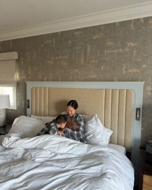 Aimee Song Instagram - Just got back from our first family trip as a family of four! So much good food, a massage to unwind, and 🏄🏻‍♀️ 
@wamonarchbeach #WaldorfAstoriaPartner @waldorfastoria
