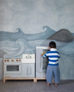 Aimee Song Instagram - Originally, this was Jacopo’s office but now it’s Teo’s room. Right before Milo was born we moved Teo out of his nursery and transformed this room to get Teo excited about switching rooms. @Minted’s art collection ties everything together. Shop Minted Art at 10% off   20% off Minted Stationery and Gifts with code AIMEE.