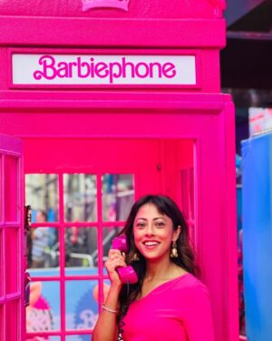 Ainy Jaffri Instagram - Barbie 🩷 London premier 
@mediahouseldn @warnerbrosuk