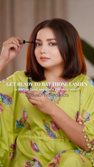 Aisha Mahdi Instagram - ✨// #10DaysOfViralProducts
Comment 'mascara' & not 'link' to get direct link!! !!

Ready to level up your mascara routine? We’ve got the ultimate solution for you! The New High Impact High-Fi Full Volume Mascara will work wonders on your lashes, giving them an incredible boost. Get ready to say goodbye to those pesky tiny lashes and hello to a whole new level of voluminous beauty!

#LashGoalsAchieved #MascaraMagic
#HelloVoluminousBeauty