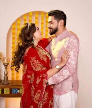 Aisha Mahdi Instagram - ⚡️// An Eternal Bond: Celebrating Love amidst the Splendor of Tradition